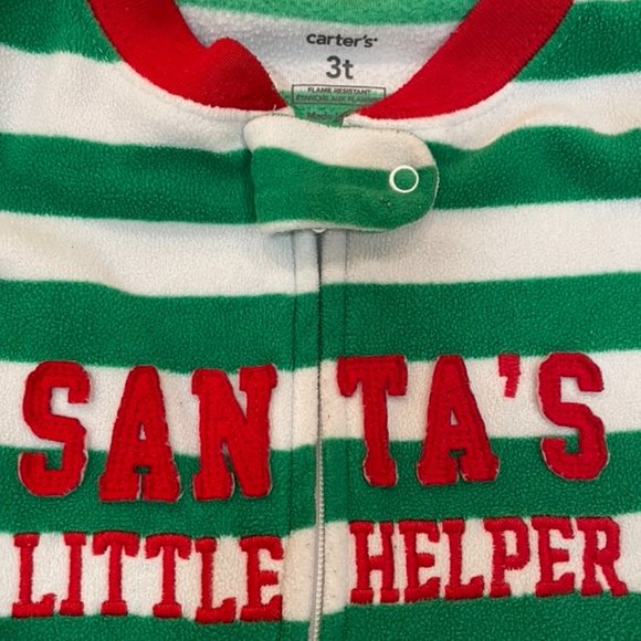 Santa's Helper Holiday PJ Set - Picture 5 of 6